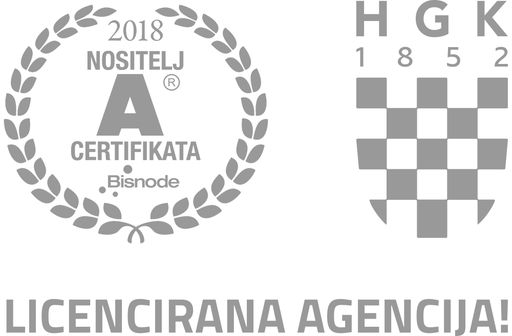 Licencirana agencija s Bisnode certifikatom