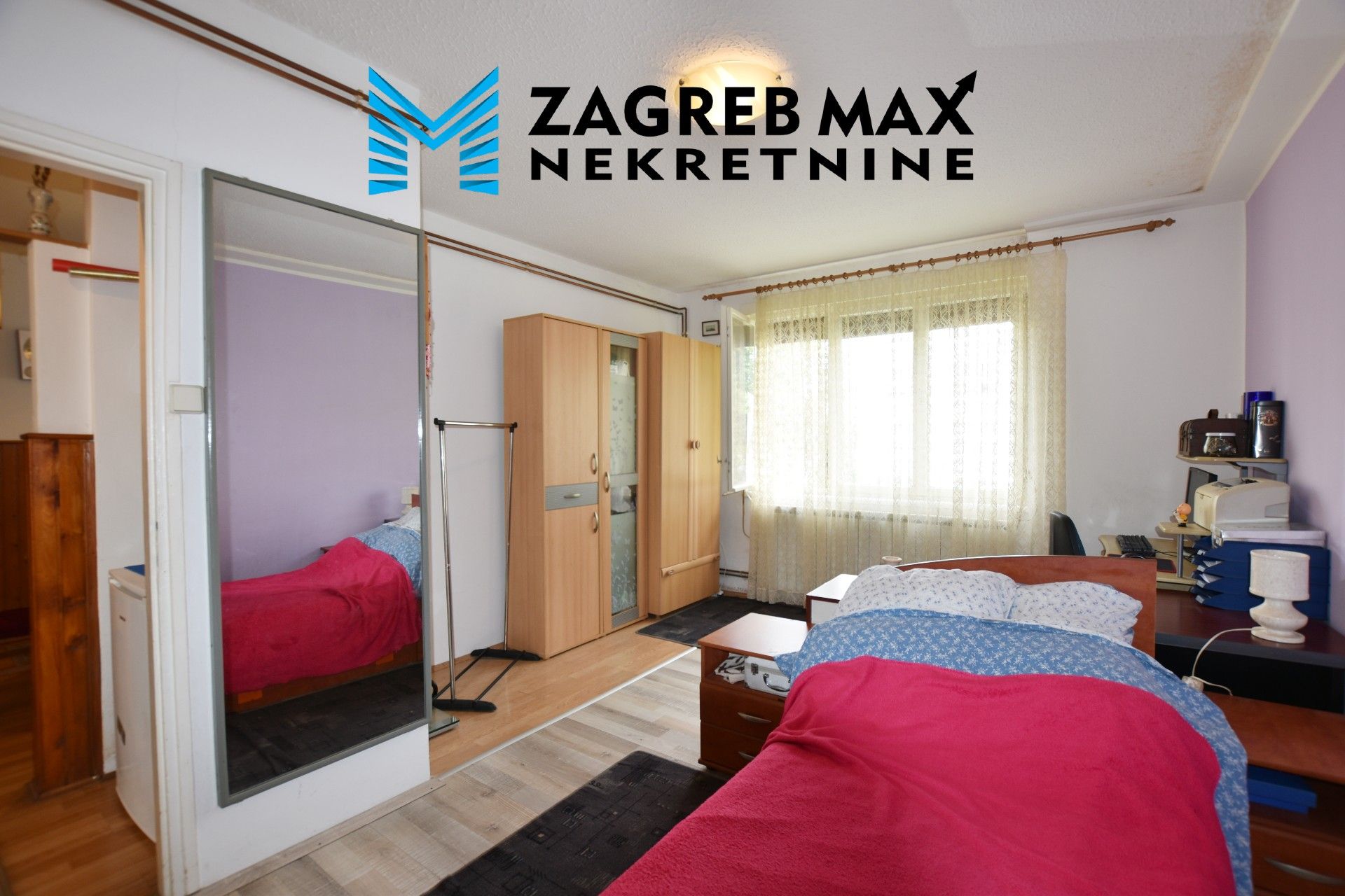 Zagreb - GAJNICE – dvosoban stan 57 m2, 1. kat, mirno okruženje, spremište, BEZ PROVIZIJE