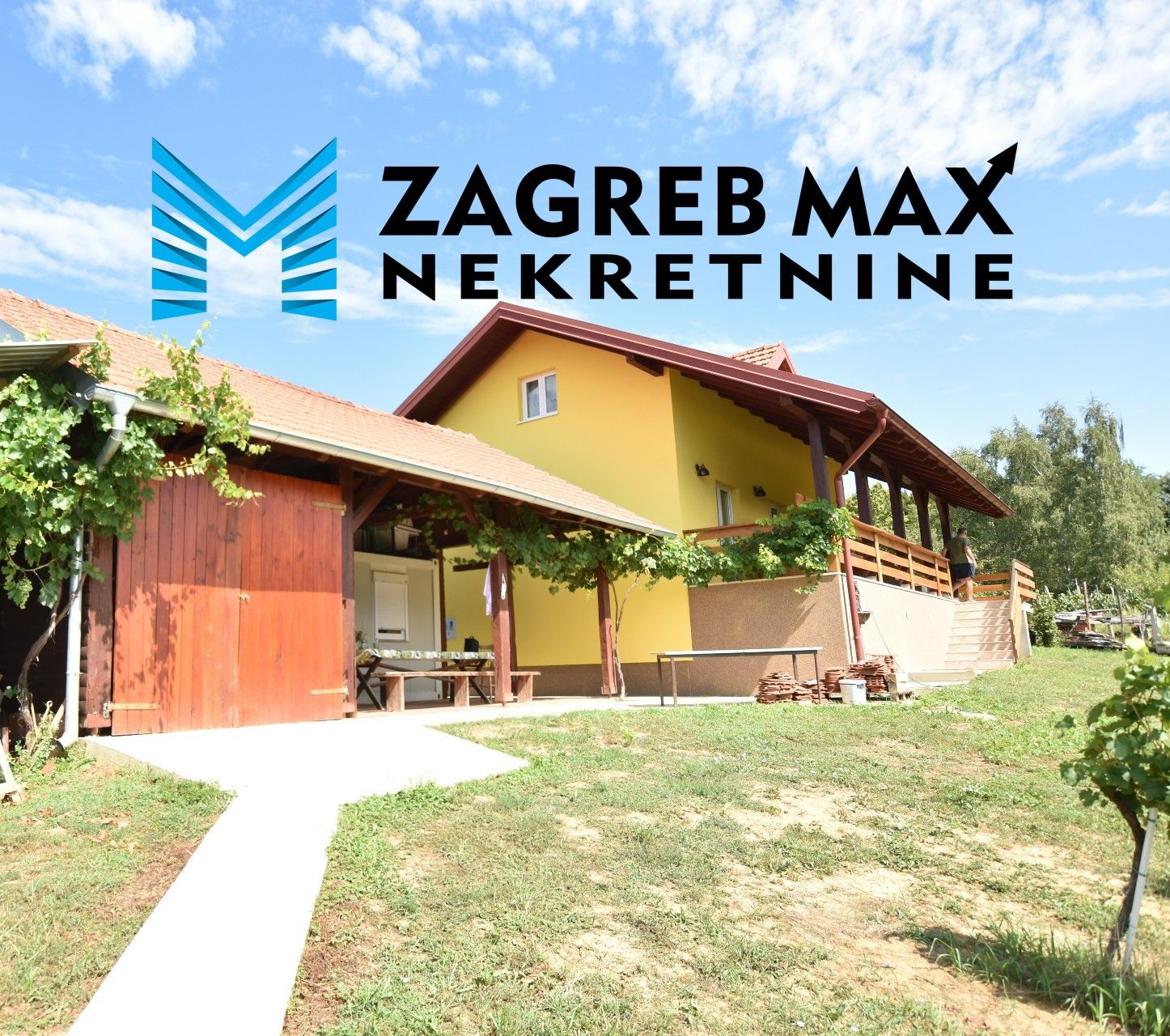 Zagreb - JAMNICA PISAROVINSKA - Nova kuća s vinogradom 1 ha, odličan pogled, BEZ PROVIZIJE