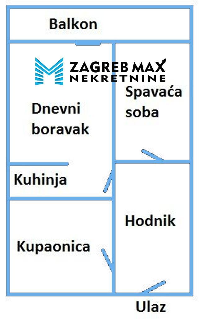 Zagreb - Špansko - Pionir novija gradnja, namješten 2-soban stan