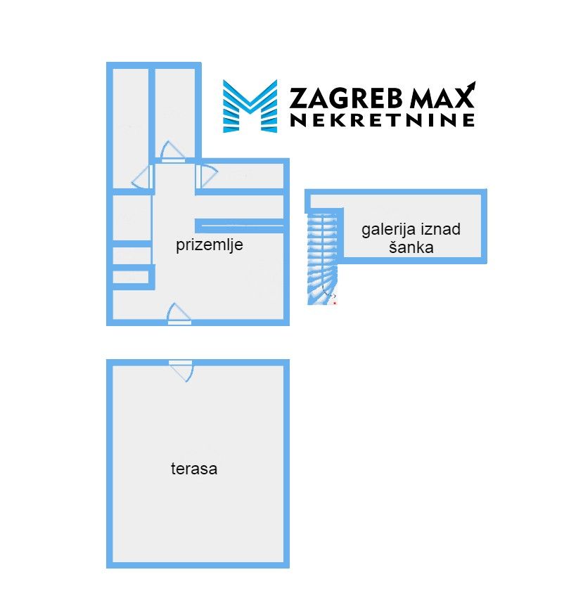 Zagreb - DUGAVE – poslovni / ugostiteljski prostor 52 m2 + 40 m2 terase, BEZ PROVIZIJE