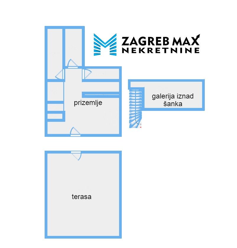 Zagreb - DUGAVE – poslovni / ugostiteljski prostor 52 m2 + 40 m2 terase, BEZ PROVIZIJE