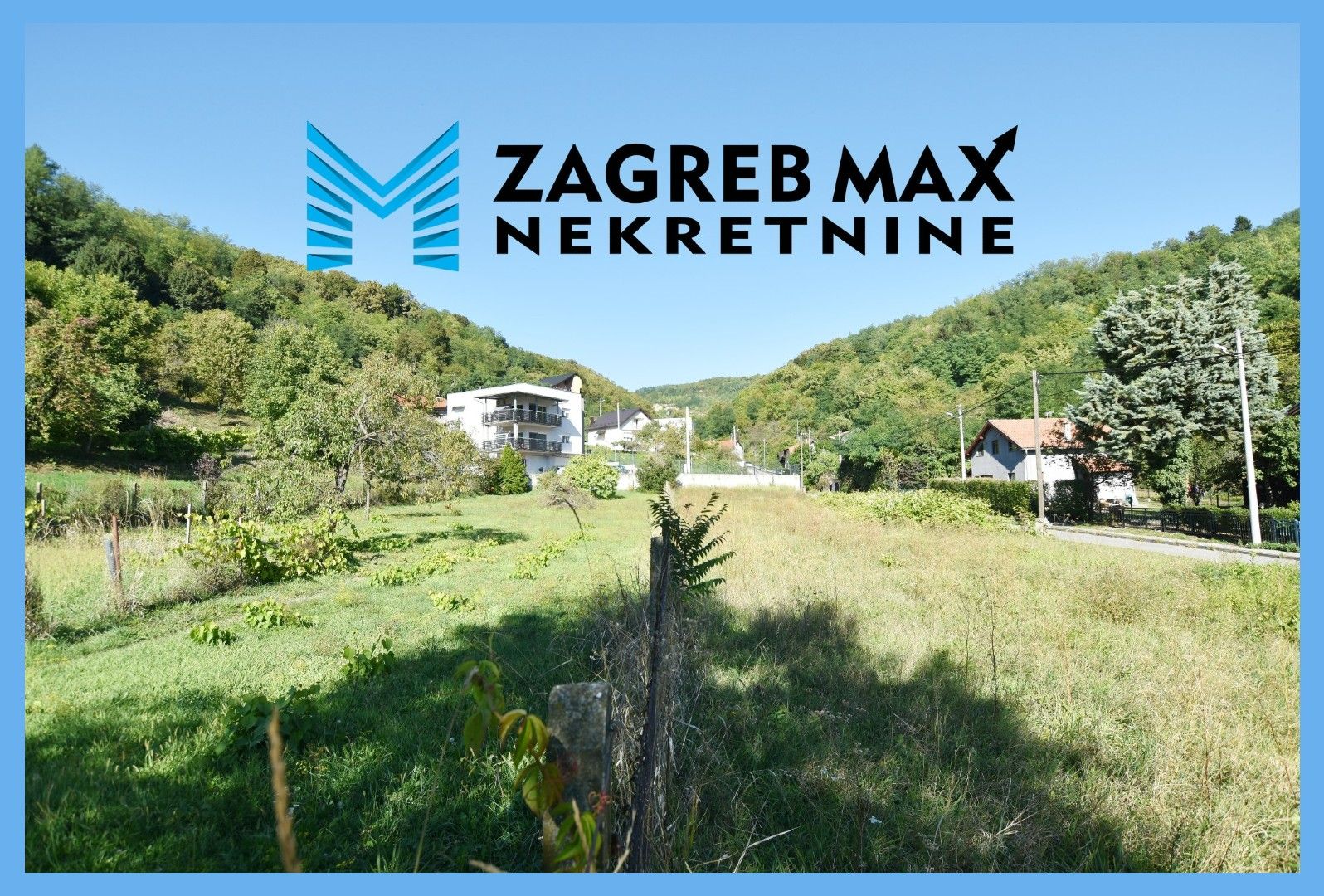 Zagreb - PODSUSED - građevinsko zemljište 2150 m2, mirna lokacija, BEZ PROVIZIJE