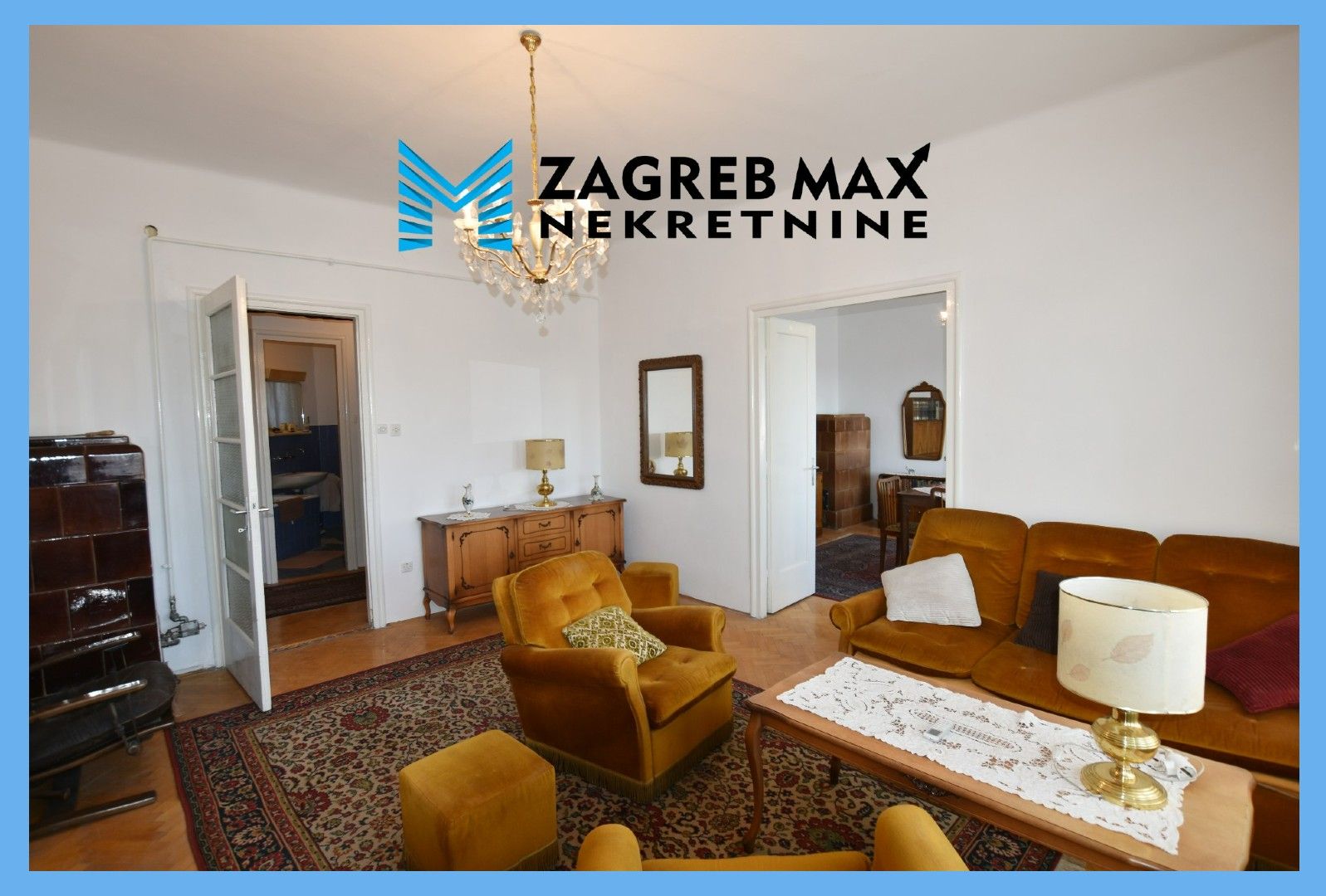 Zagreb - DONJI GRAD Komforan 3soban stan 70 m2, 2 balkona, lift, BEZ PROVIZIJE