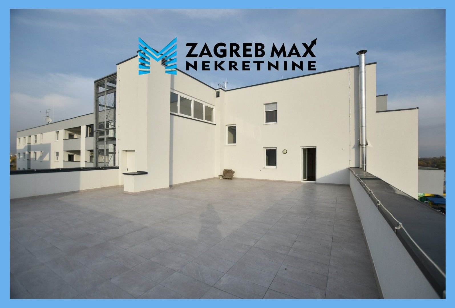 Zagreb - NOVI ZAGREB – ZAPRUĐE Prostran penthouse, velika terasa, garaža, novogradnja, BEZ PROVIZIJE