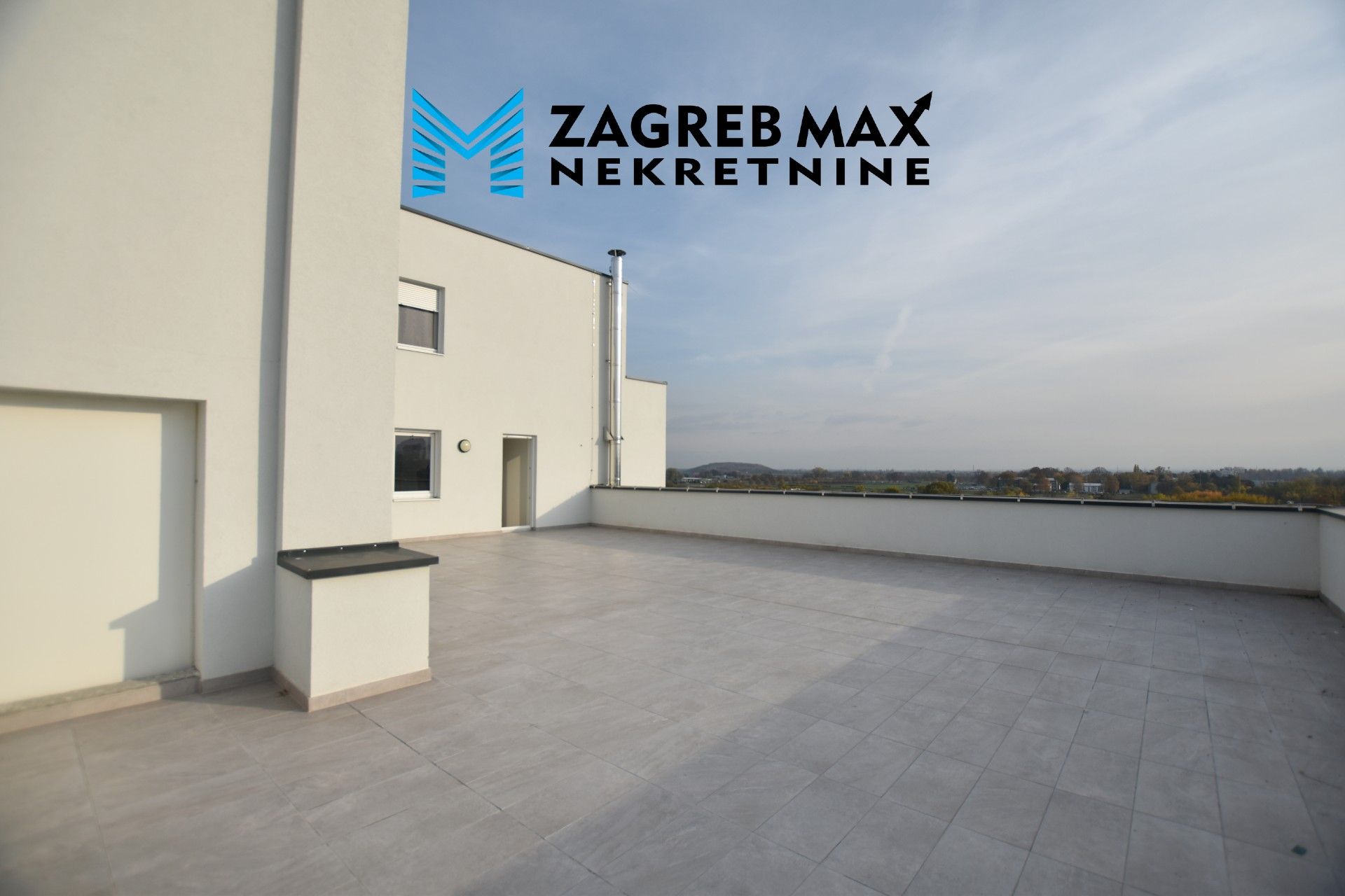 Zagreb - NOVI ZAGREB – ZAPRUĐE Prostran penthouse, velika terasa, garaža, novogradnja, BEZ PROVIZIJE