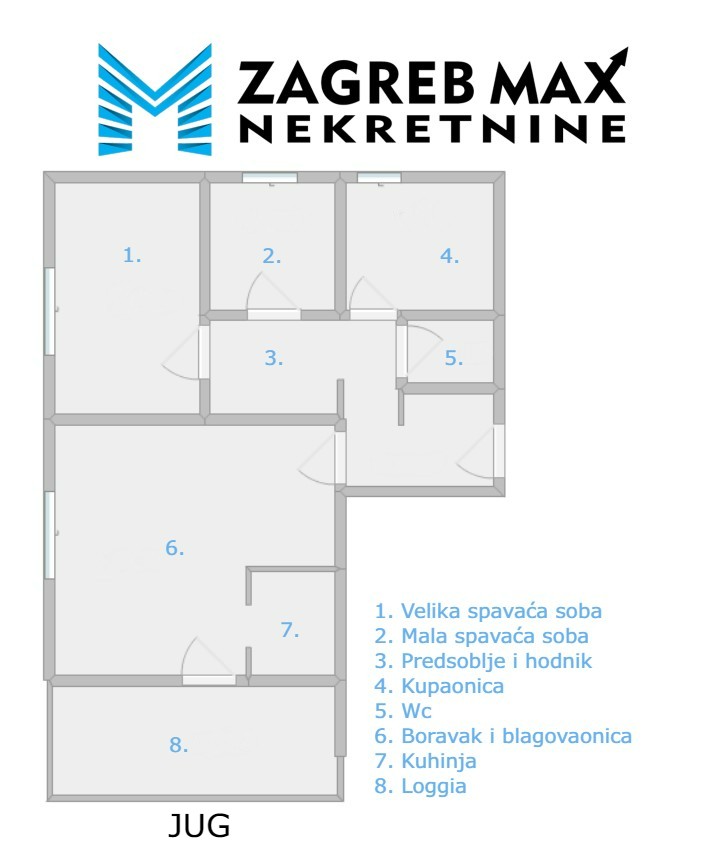 Zagreb - ČRNOMEREC - Komforan 3soban stan 86 m2, terasa, parking, mirno okruženje BEZ PROVIZIJE