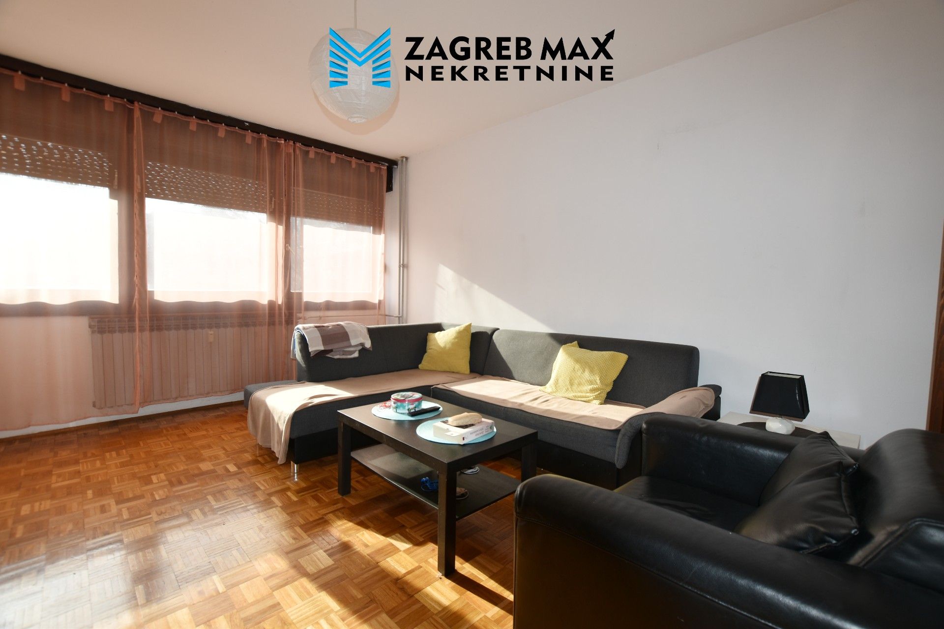 Zagreb - ŠPANSKO – Drage Gervaisa, prostran 2soban stan 64 m2, 1. kat, 2 loggie, BEZ PROVIZIJE