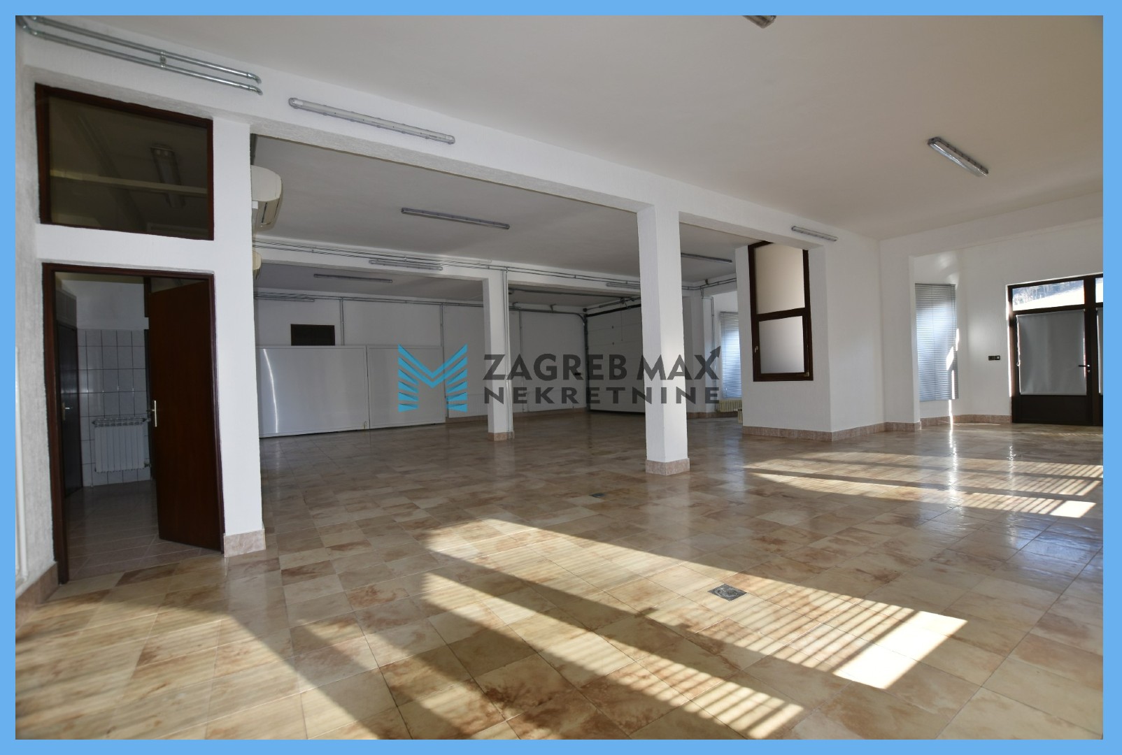 Zagreb - NAJAM - DONJA PUŠĆA Novouređeni poslovni prostor od 160 m2 uz glavnu cestu, parking, BEZ PROVIZIJE