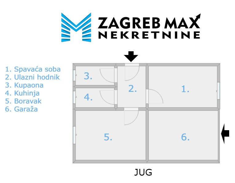 Zagreb - BRITANSKI TRG Ugodan 2soban stan od 47 m2 sa garažom, prizemlje, odlična lokacija