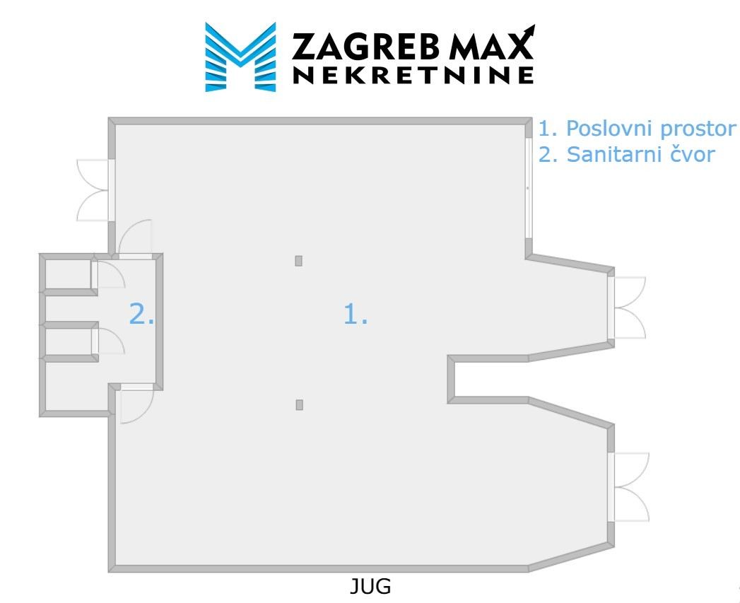 Zagreb - NAJAM - DONJA PUŠĆA Novouređeni poslovni prostor od 160 m2 uz glavnu cestu, parking, BEZ PROVIZIJE