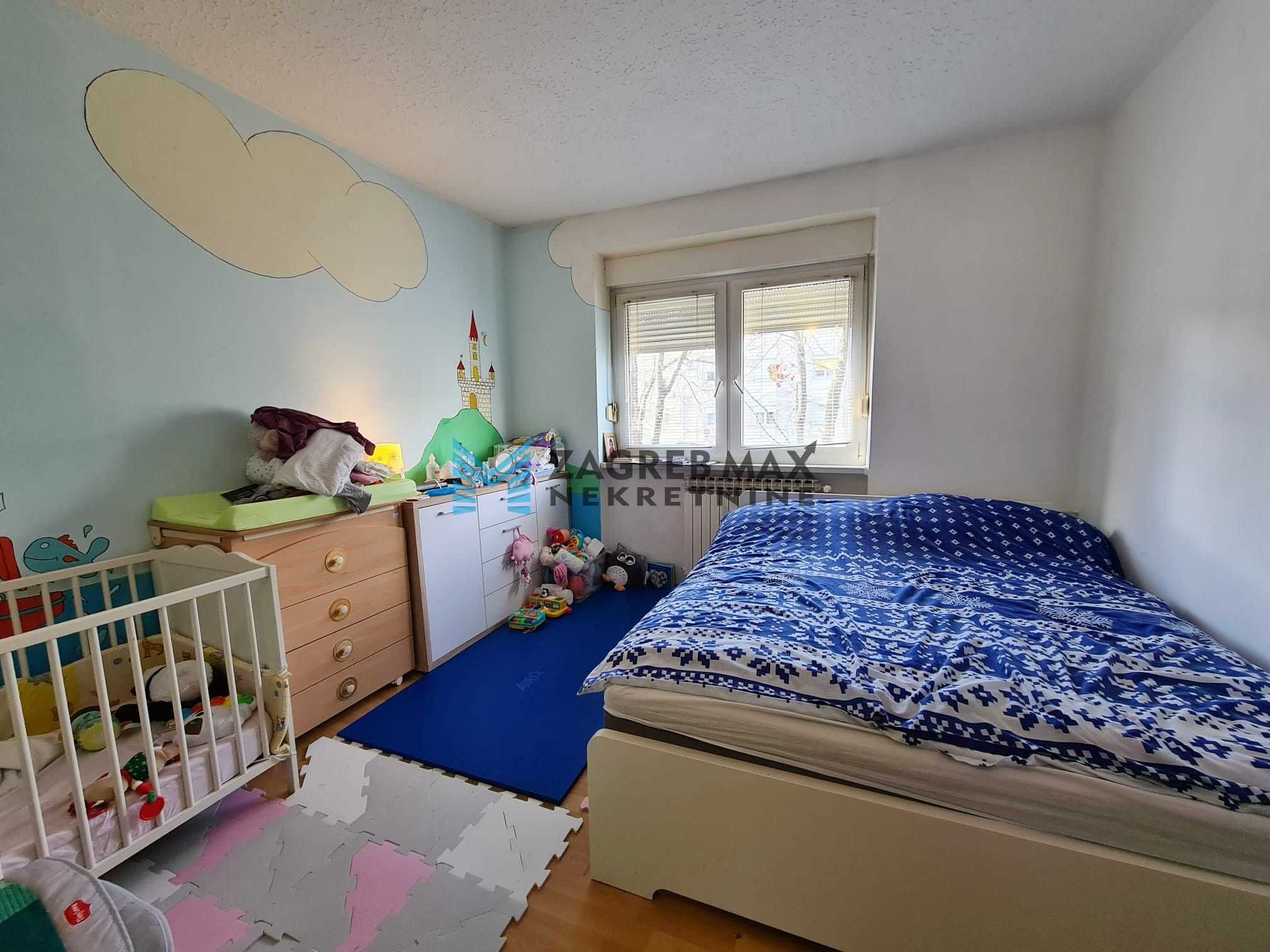 Zagreb - TRNSKO – Ugodan 2soban stan 49 m2, 3. kat, mirno okruženje, BEZ PROVIZIJE