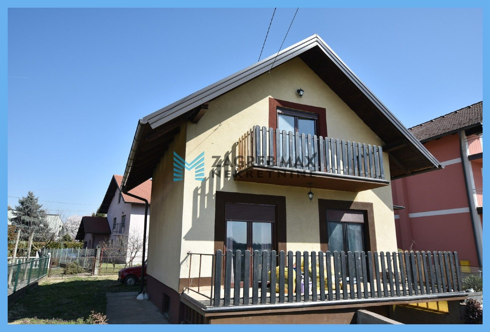 Zagreb - LUČKO – Obiteljska samostojeća kuća 122 m2, zemljište 542 m2, mirno okruženje, garaža, BEZ PROVIZIJE