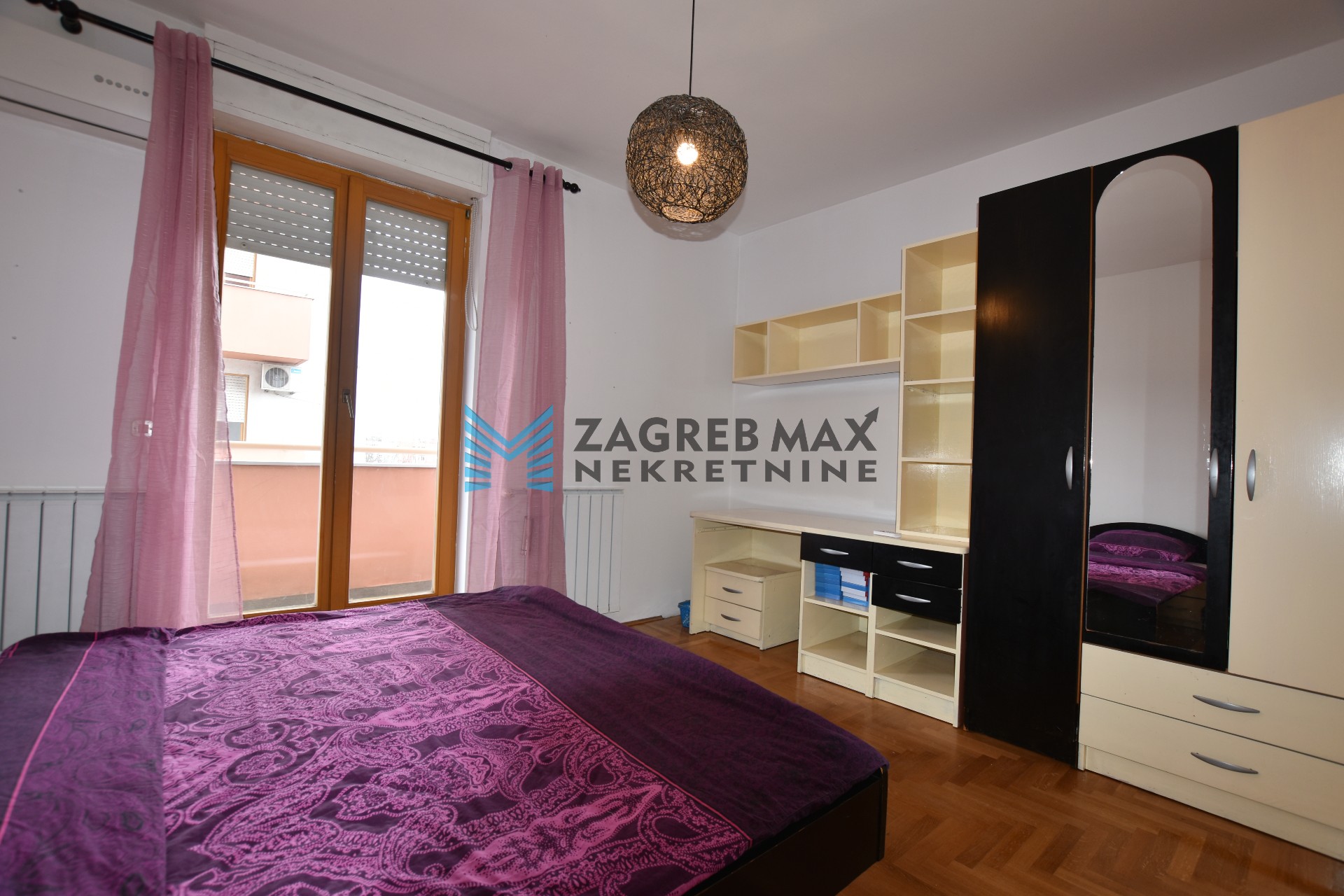 Zagreb - NAJAM - SREDNJACI Moderan 3soban stan 62 m2, 3. kat, odlična lokacija, balkon, BEZ PROVIZIJE