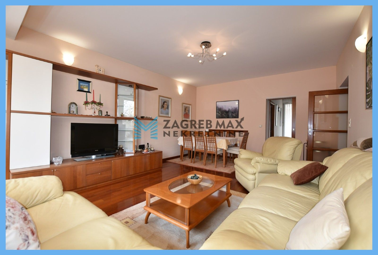 Zagreb - NAJAM - ILICA Luksuzan 3soban stan 91 m2, 2. kat, mirno okruženje, terasa, BEZ PROVIZIJE