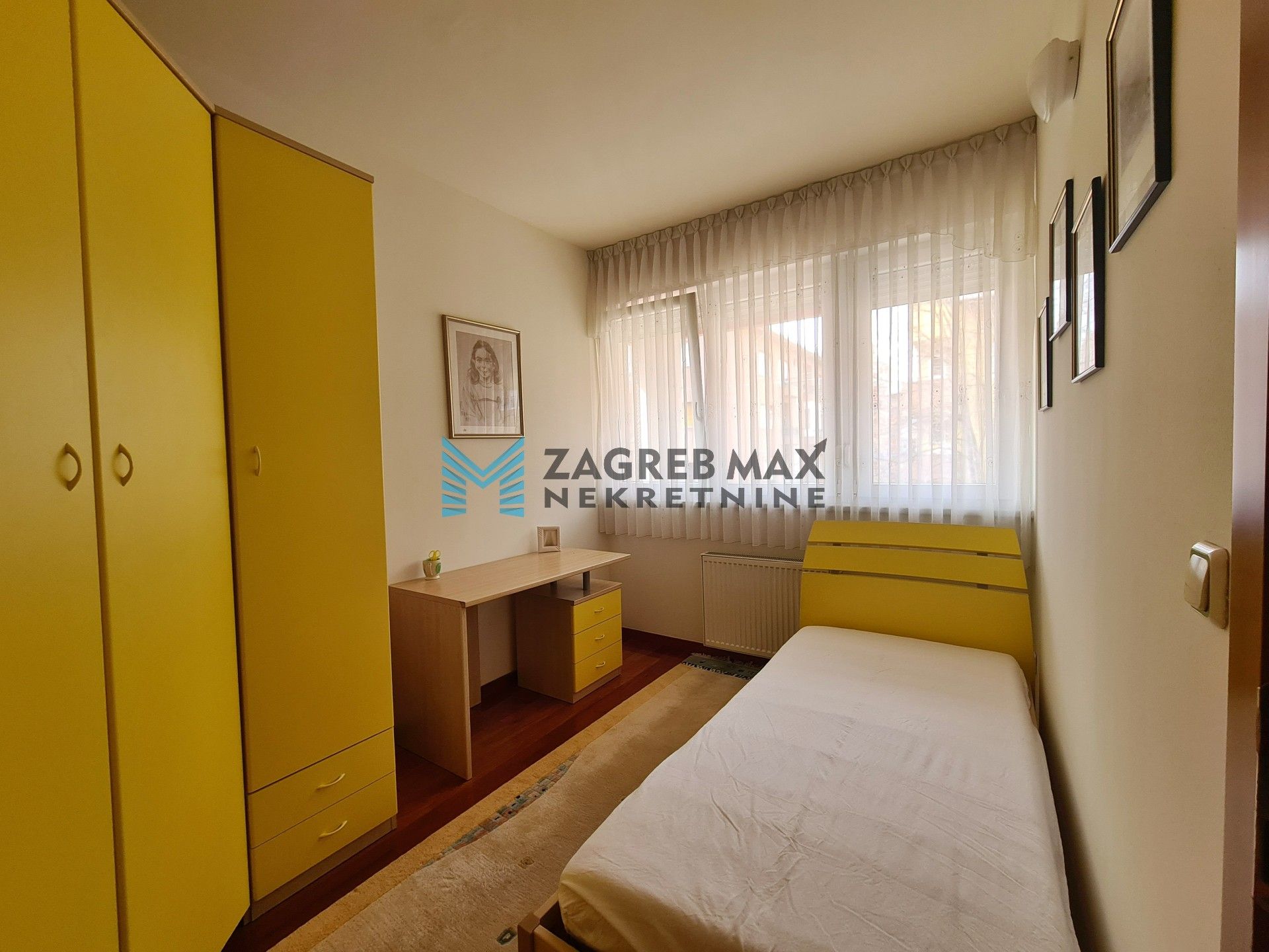 Zagreb - NAJAM - ILICA Luksuzan 3soban stan 91 m2, 2. kat, mirno okruženje, terasa, BEZ PROVIZIJE