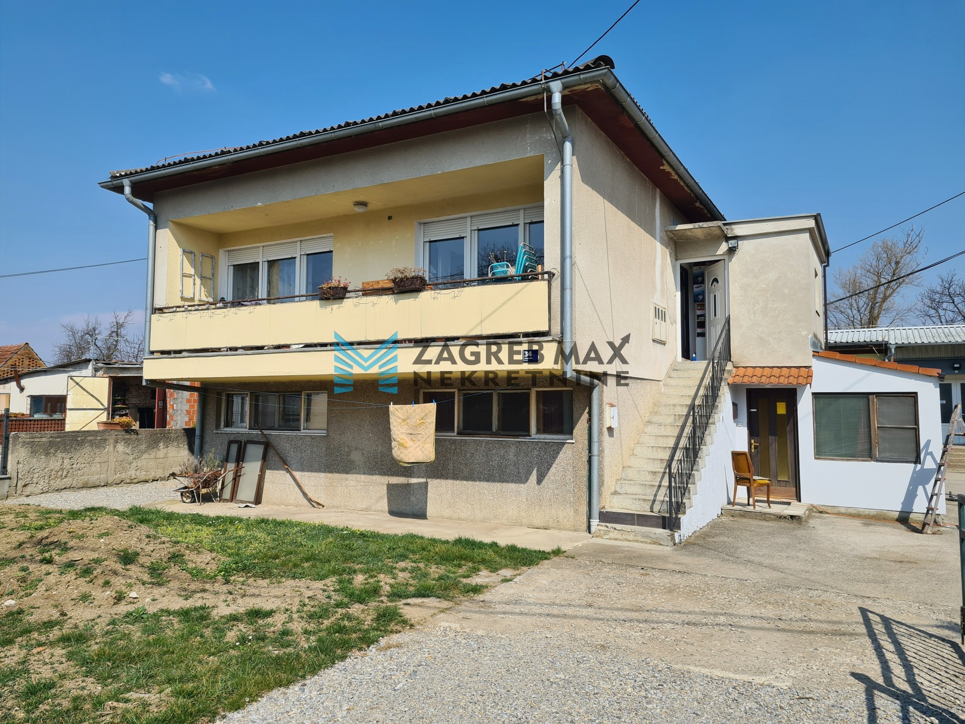 Zagreb - JEŽDOVEC Udoban 2soban stan 65 m2, 1. kat, mirno okruženje, loggia, parking, BEZ PROVIZIJE