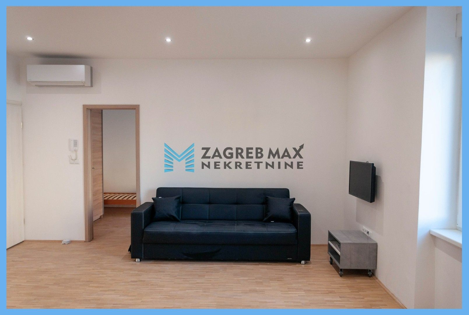 Zagreb - NAJAM - DONJI GRAD Moderan 2soban stan 52 m2, 2. kat, odlična lokacija, balkon, BEZ PROVIZIJE