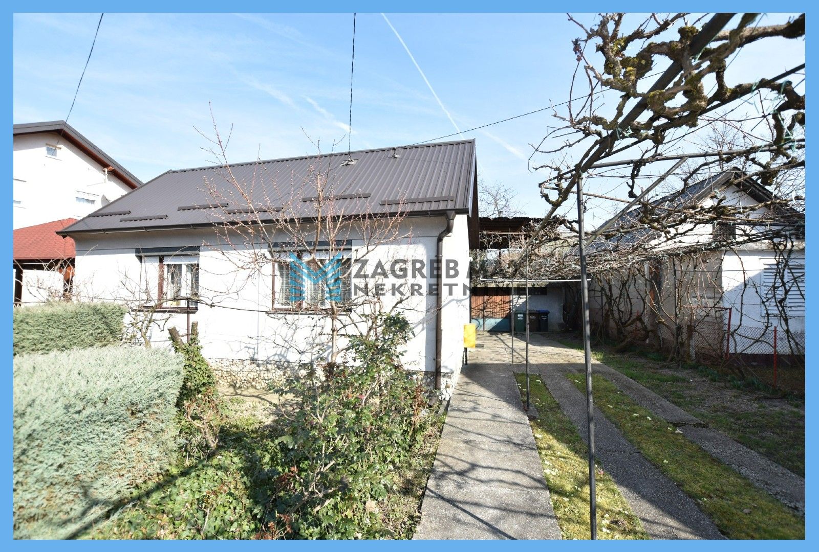 Zagreb - RUDEŠ Samostojeća kuća od 54 m2, zemljište 330 m2, mirno okruženje, garaža, parking, BEZ PROVIZIJE