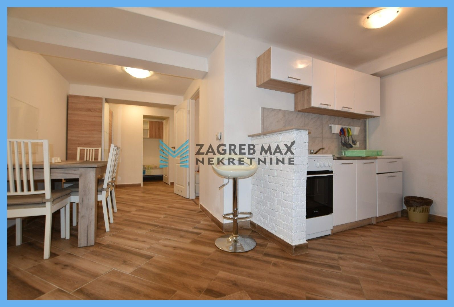 Zagreb - NAJAM - TREŠNJEVKA Ugodan 4soban stan 55 m2, suteren, odlična lokacija, BEZ PROVIZIJE