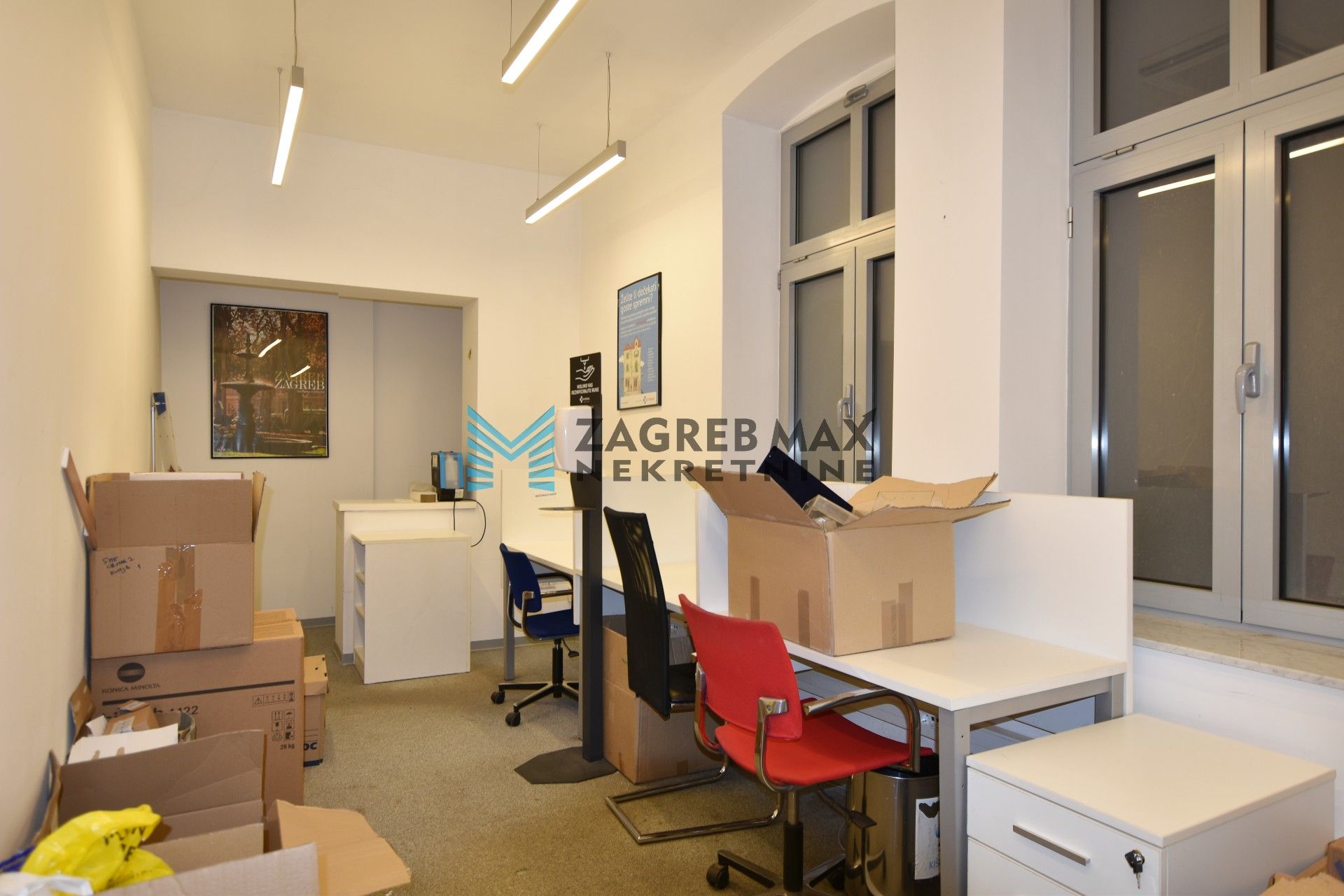 Zagreb - NAJAM - STROGI CENTAR Gundulićeva 1, moderan uredski / poslovni prostor 55 m2, odlična lokacija