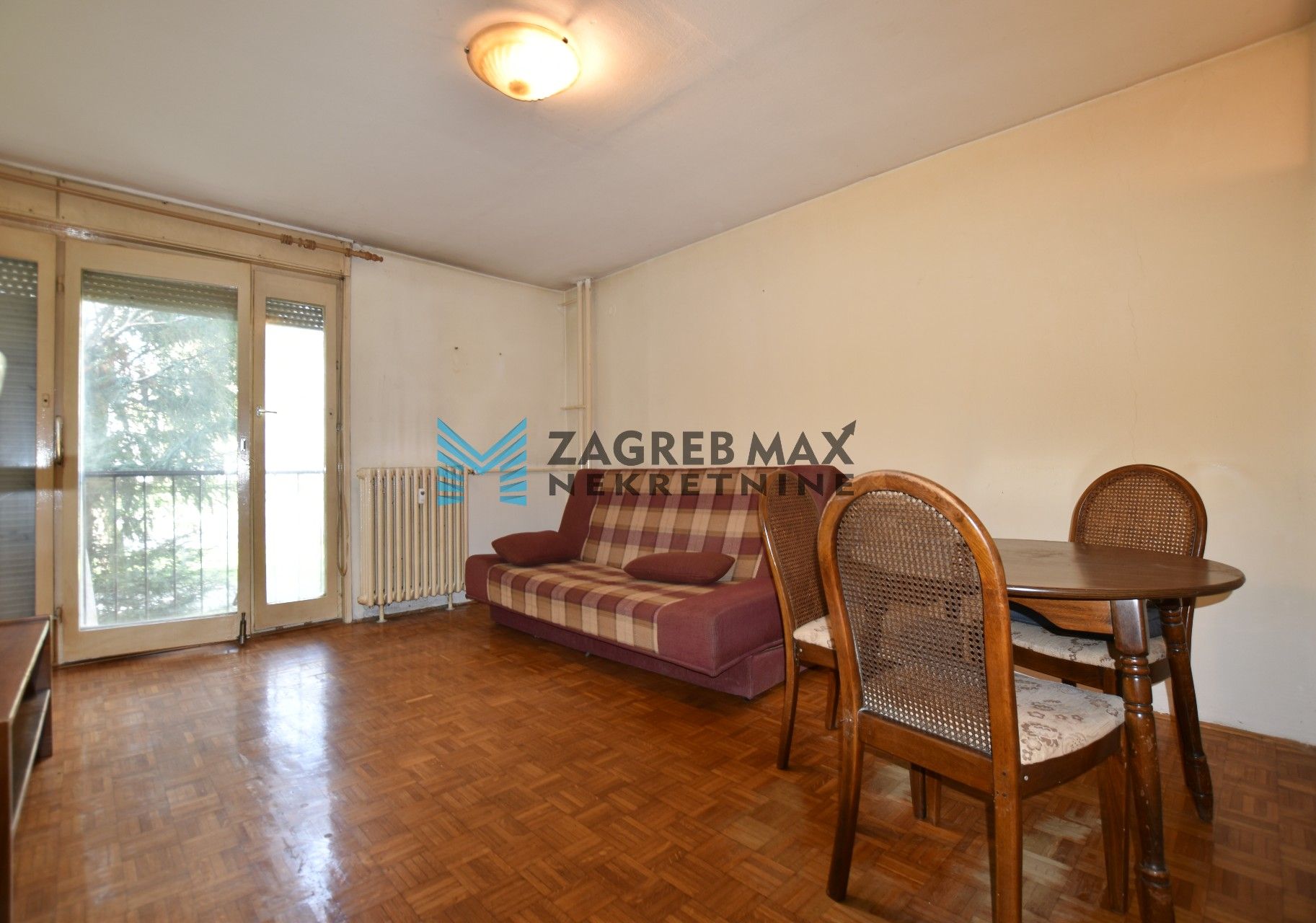 Zagreb - TRAVNO Ugodan 1soban stan 27 m2, prizemlje, mirno okruženje, potrebna renovacija, BEZ PROVIZIJE