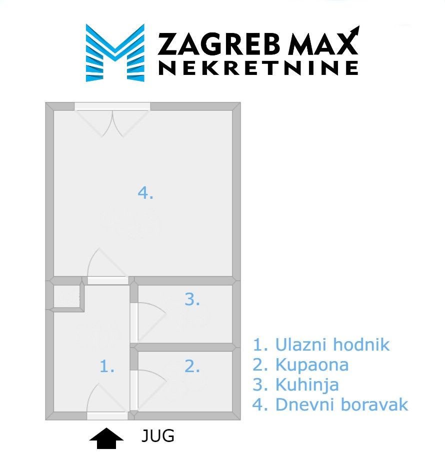 Zagreb - TRAVNO Ugodan 1soban stan 27 m2, prizemlje, mirno okruženje, potrebna renovacija, BEZ PROVIZIJE