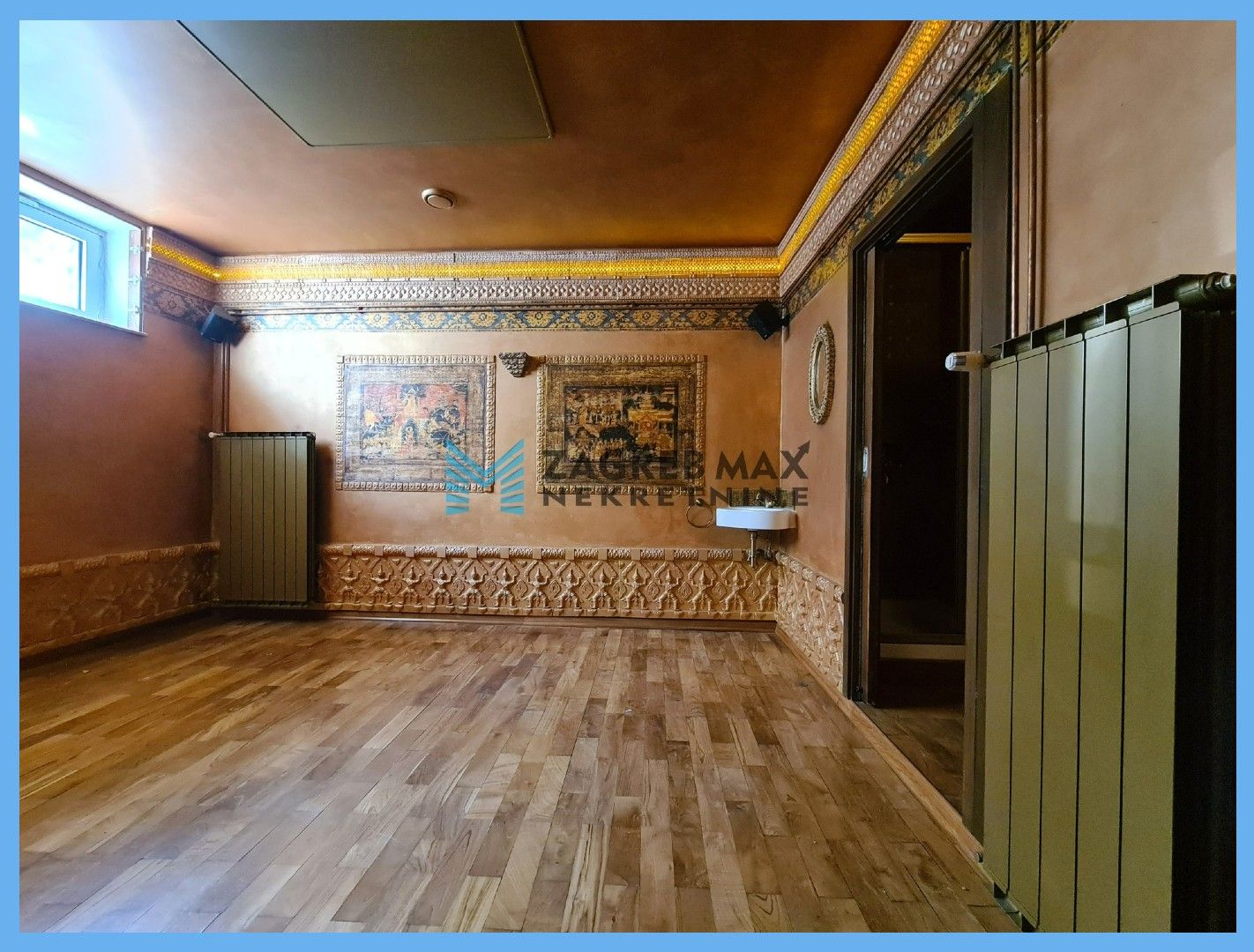 Zagreb - GORNJI GRAD Moderan poslovni prostor / lokal 89 m2, BEZ PROVIZIJE