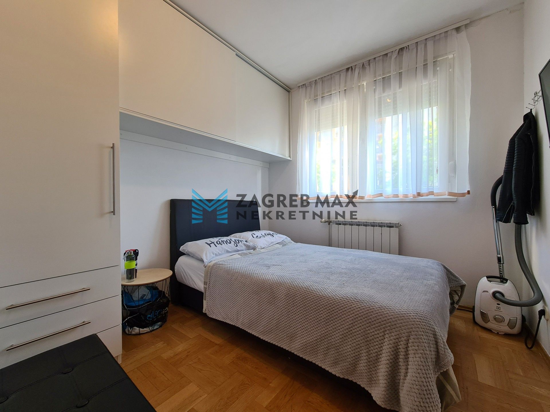 Zagreb - VRAPČE Bolnička ulica, moderan 3soban stan 47,5 m2, garaža, visoko prizemlje, mirno okruženje, loggi