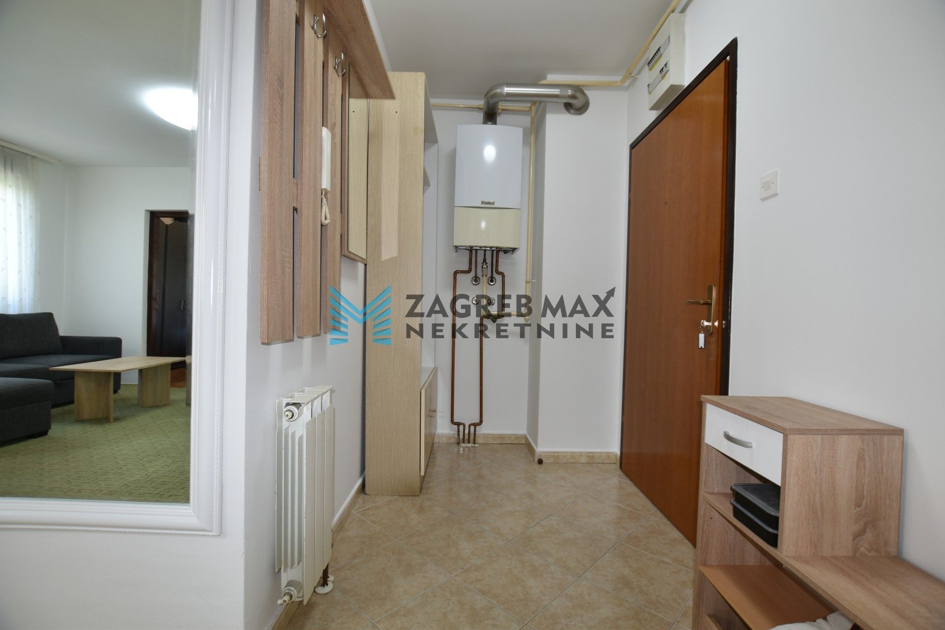 Zagreb - NAJAM - ŠPANSKO Moderan 2soban stan 50 m2, 1. kat, mirno okruženje, loggia, BEZ PROVIZIJE