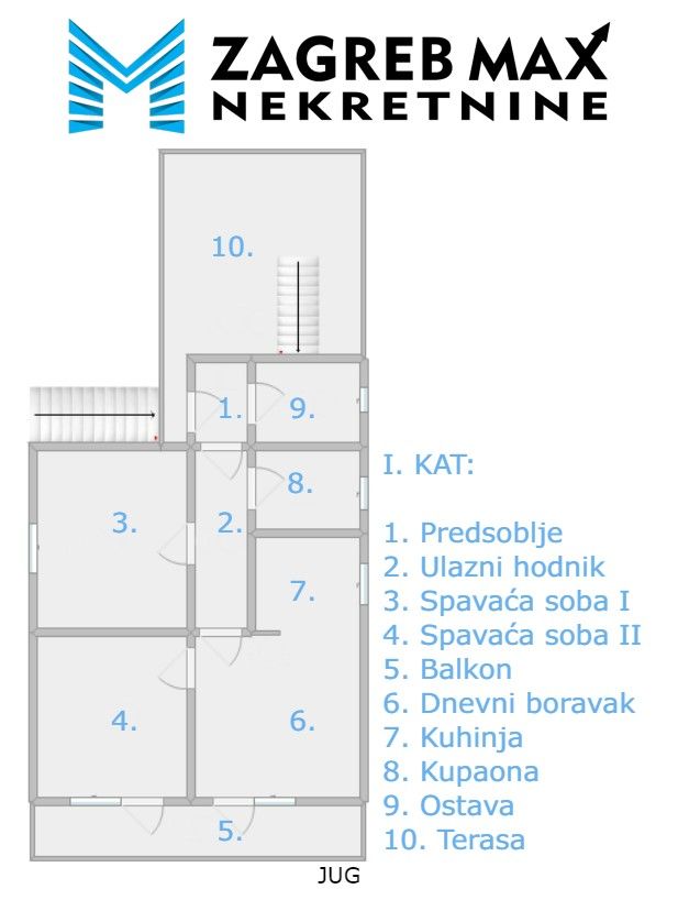 Zagreb - TRNAVA, 2 odvojena stana + garsonijera