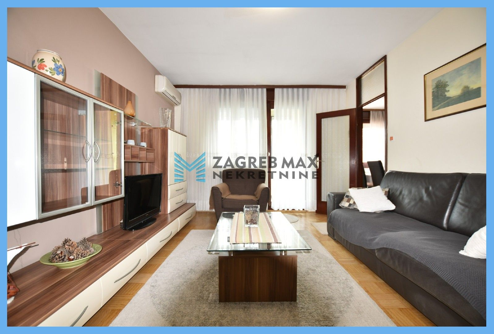 Zagreb - GREDICE Prostran 3soban stan 74 m2, 3. kat, odlična lokacija, loggia, spremište, BEZ PROVIZIJE