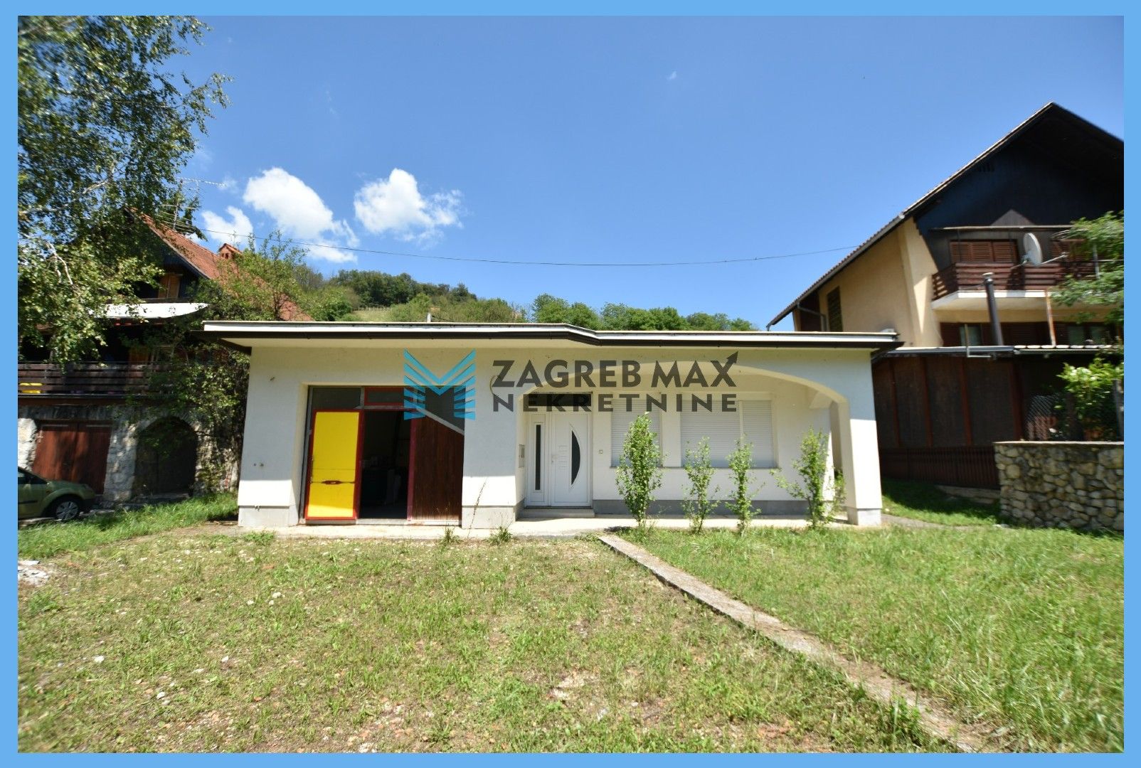 Zagreb - KUMROVEC Risvica obiteljska kuća u izgradnji 120 m2, zemljište 975 m2, garaža