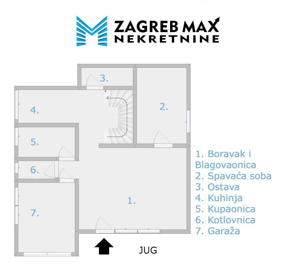 Zagreb - KUMROVEC Risvica obiteljska kuća u izgradnji 120 m2, zemljište 975 m2, garaža