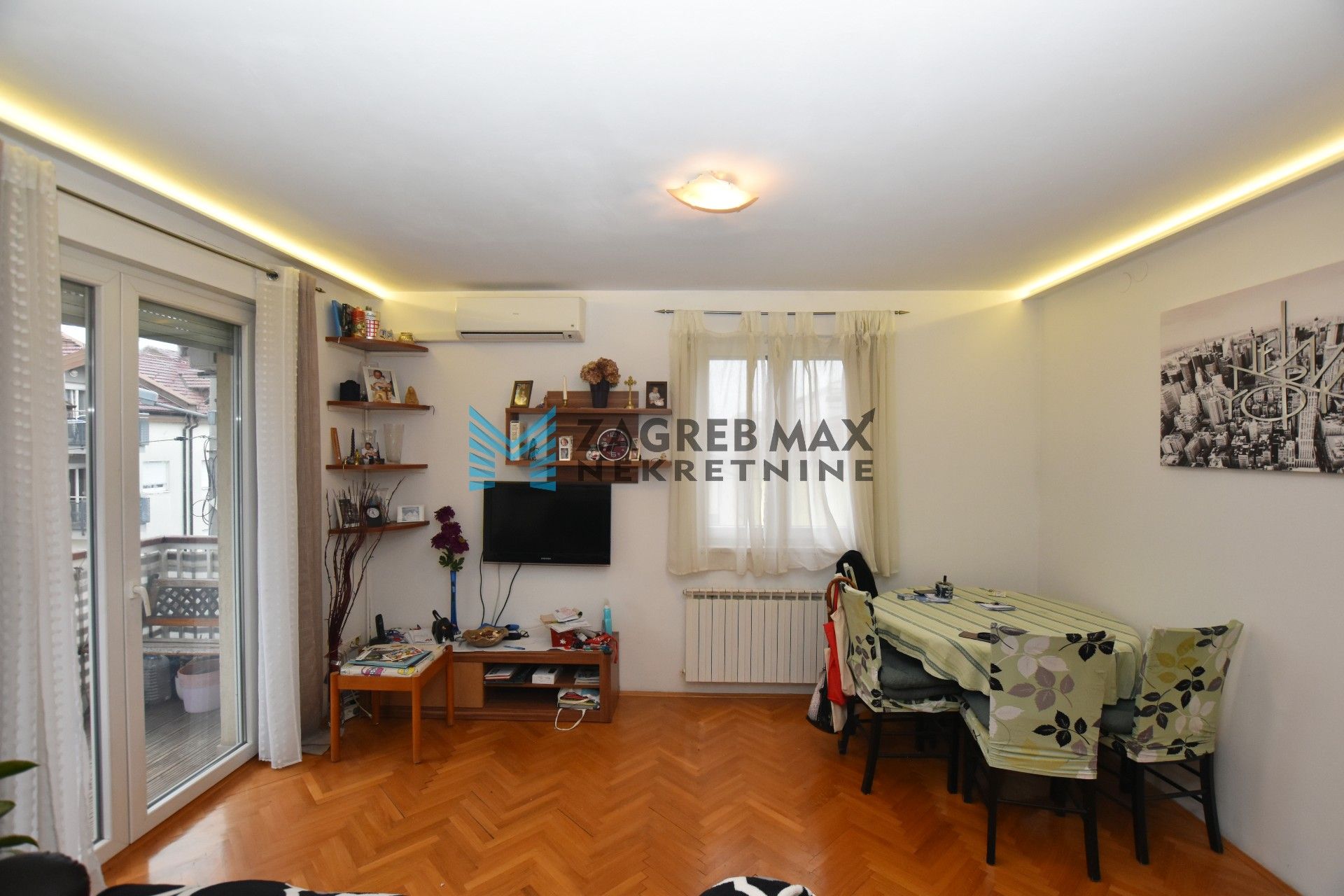 Zagreb - MALEŠNICA Ugodan 2soban stan 38 m2 + parking, 1. kat, balkon, spremište