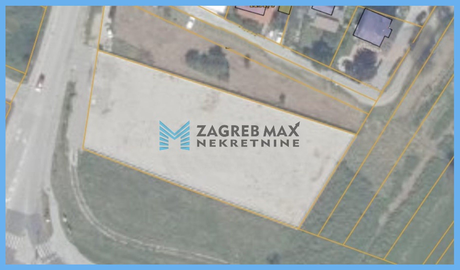 Zagreb - VELIKA MLAKA Glavna ulica, građevinsko zemljište 2529 m2 BEZ PROVIZIJE