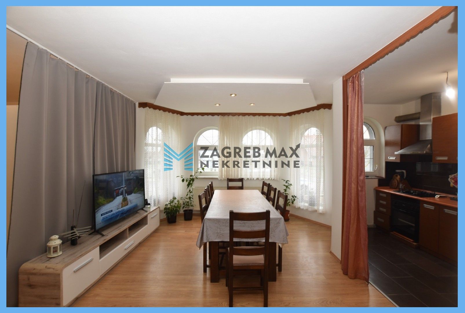 Zagreb - NAJAM - RUGVICA Ugodan 4soban stan 110 m2 za 11 radnika, mirno okruženje, novogradnja, terasa,