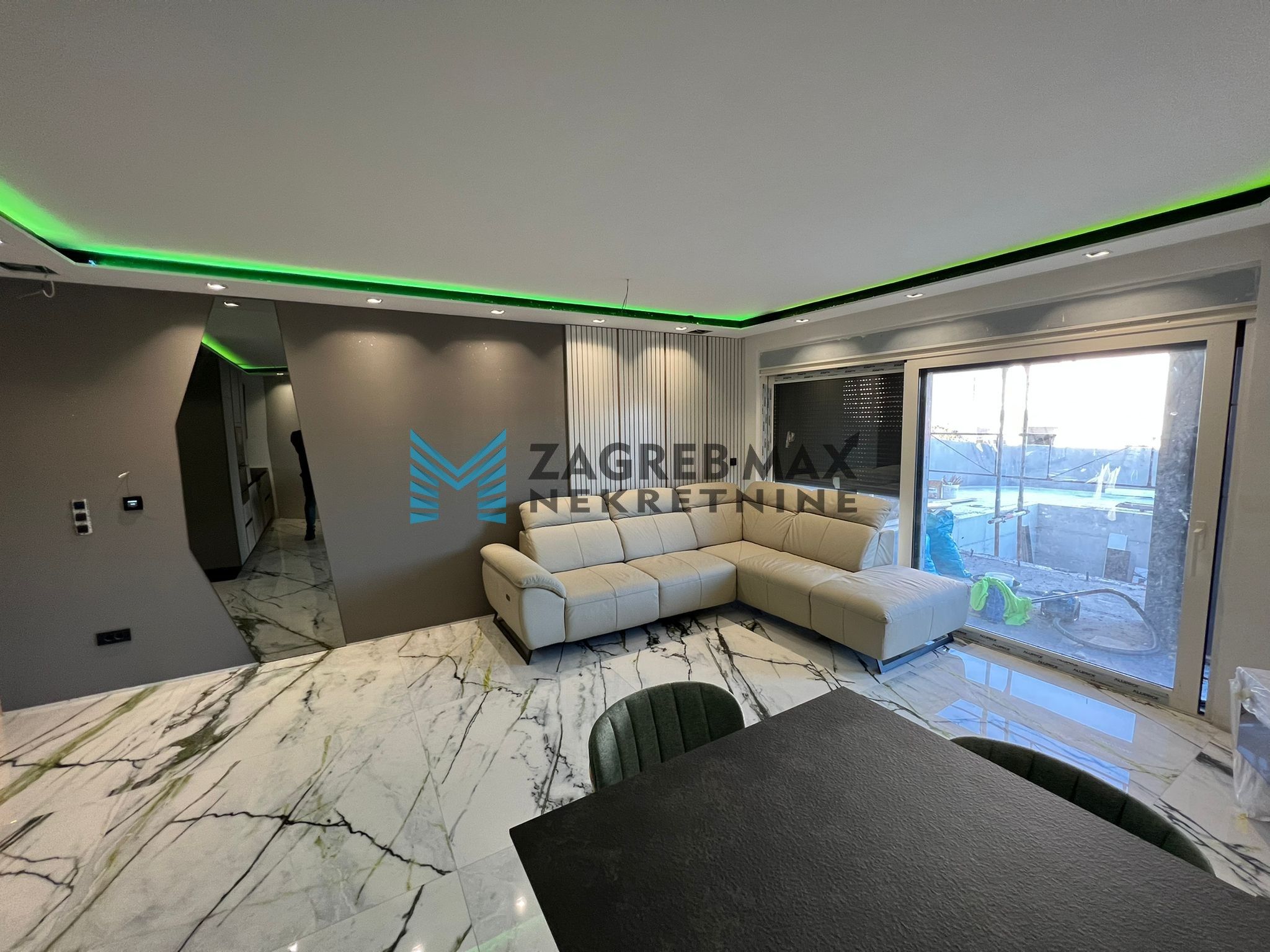 Zagreb - TROGIR Luksuzan 3soban apartman 77 m2, novogradnja, loggia, balkon, parking