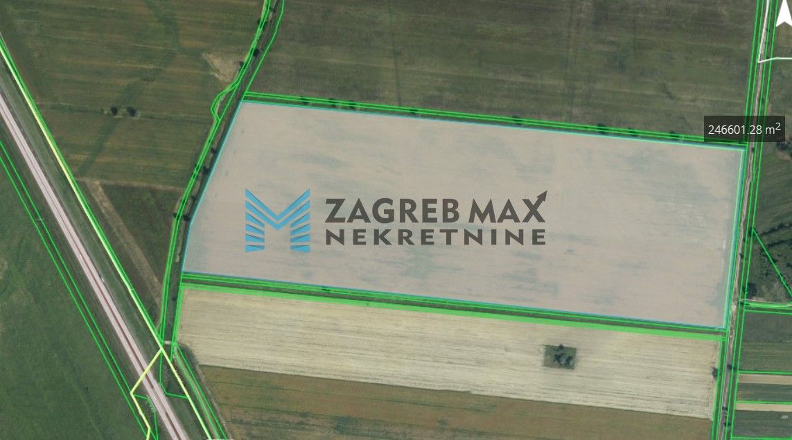 Zagreb - IVANIĆ GRAD Atraktivno zemljište 247.000 m2 na odličnoj lokaciji, BEZ PROVIZIJE