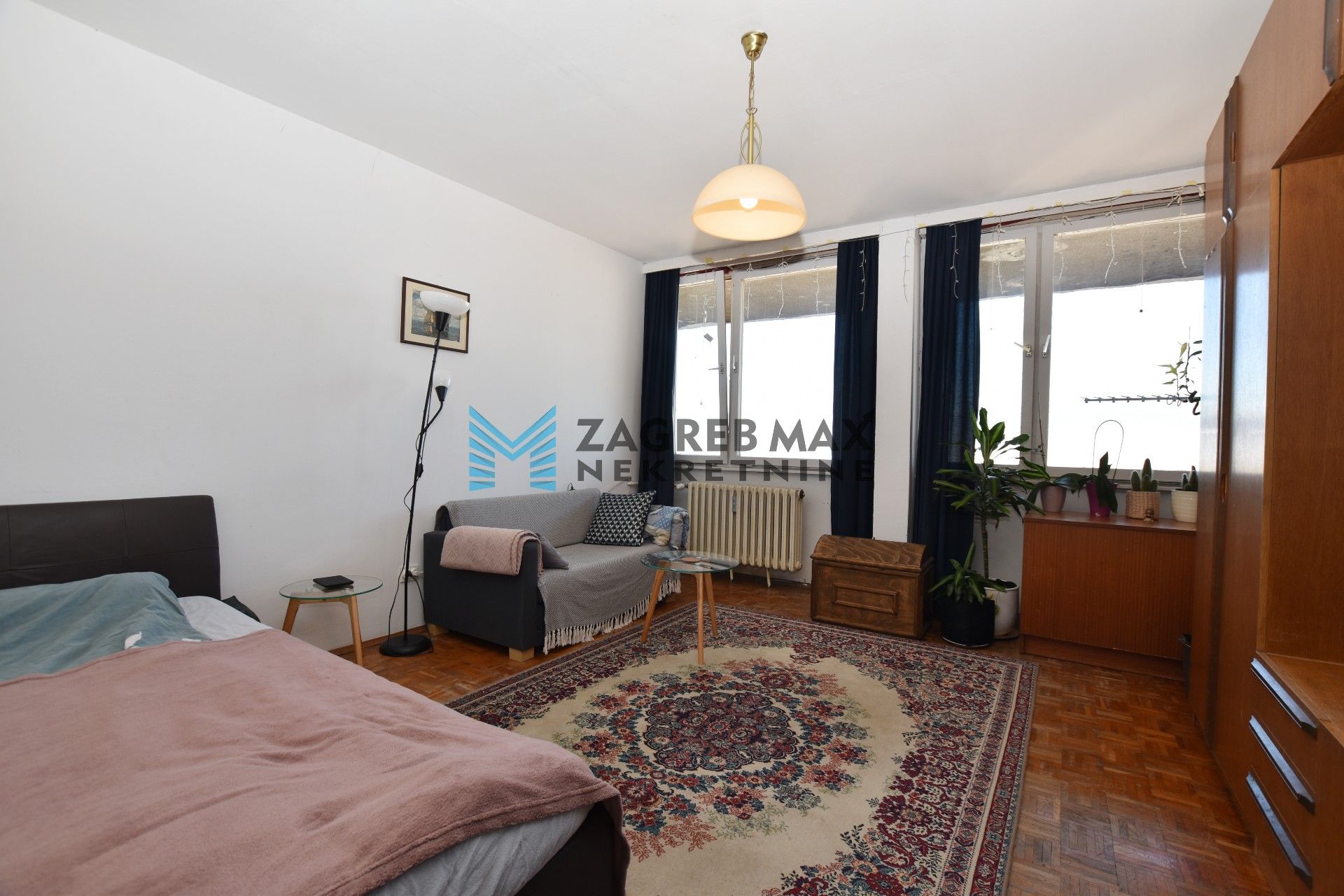 Zagreb - TREŠNJEVKA Ozaljska ulica, funkcionalan 1soban stan 37m2, top lokacija, spremište,