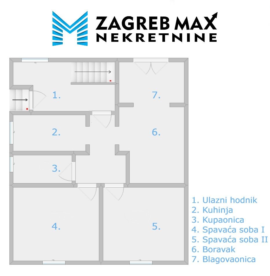Zagreb - GORNJI BUKOVAC Obiteljska kuća od 154 m2 + apartman, zemljište 350 m2, mirno okruženje, parking