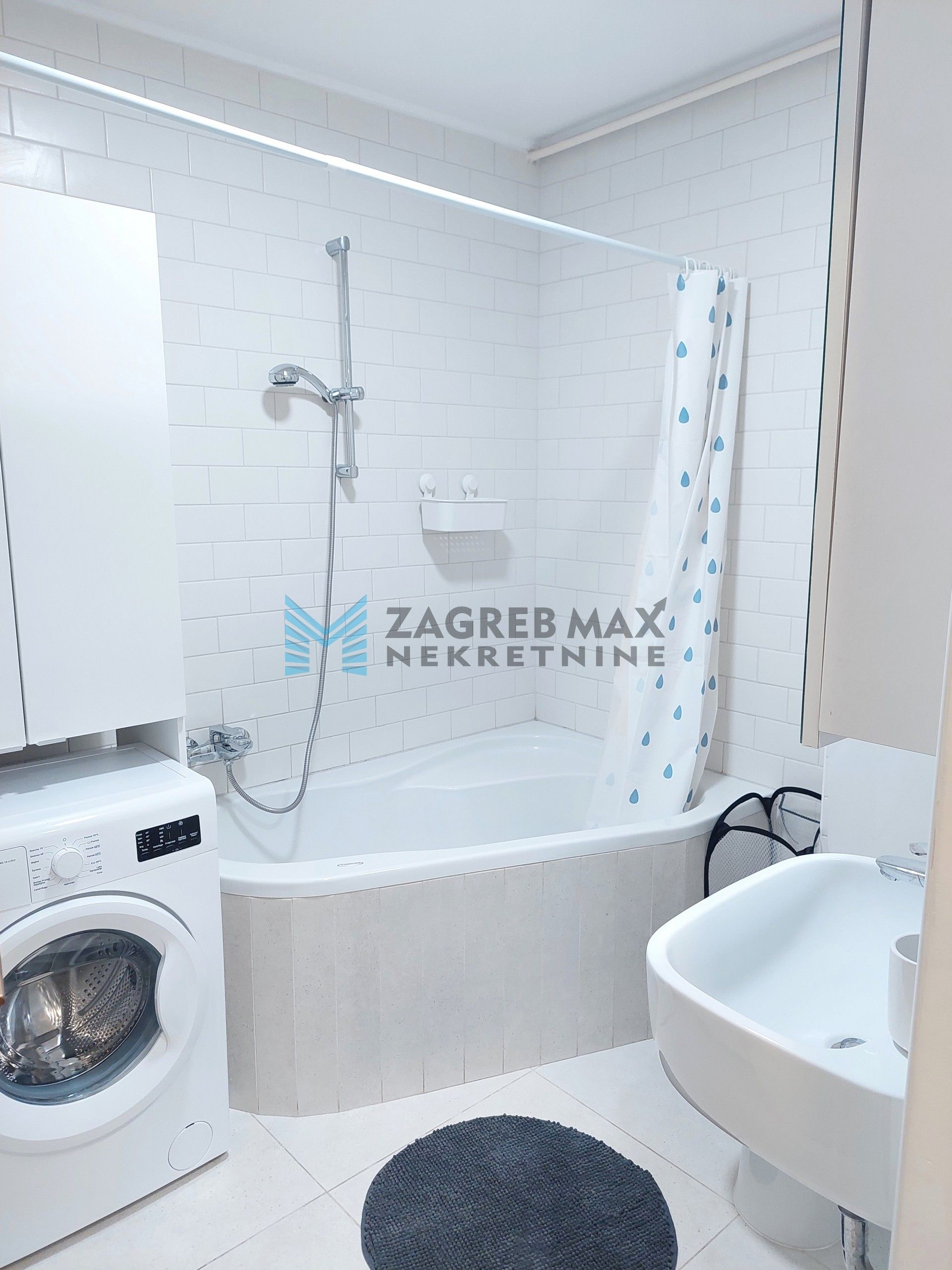 Zagreb - TREŠNJEVKA - kvalitetni 2-sobni stan, parking, balkon, odmah useljiv