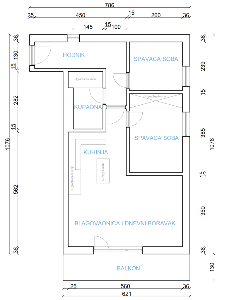 Zagreb - KAJZERICA - 3-sobni, komforni, blizina Bundeka