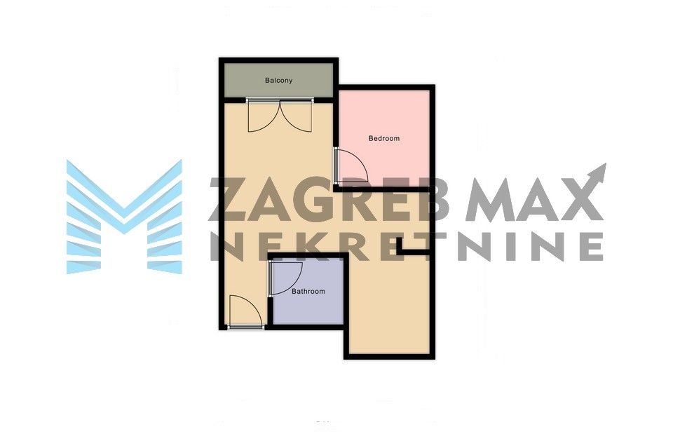 Zagreb - TREŠNJEVKA - kvalitetni 2-sobni stan, parking, balkon, odmah useljiv