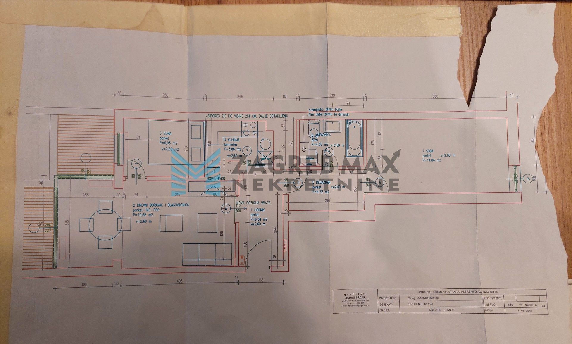 Zagreb - RAVNICE - Albrechtova - 3-sobni, prostran, balkon, mirno okruženje