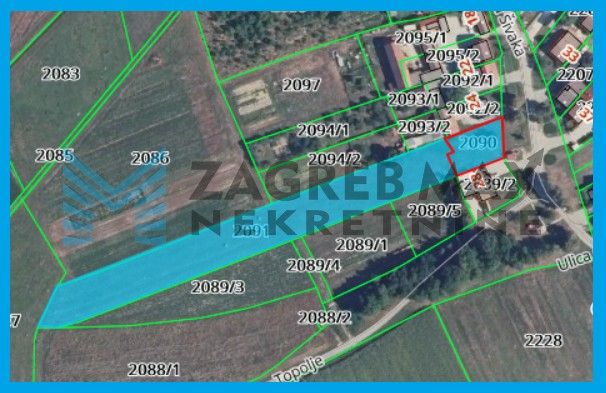 Zagreb - DEMERJE - građevinsko zemljište 681 m2 + oranica 5471 m2