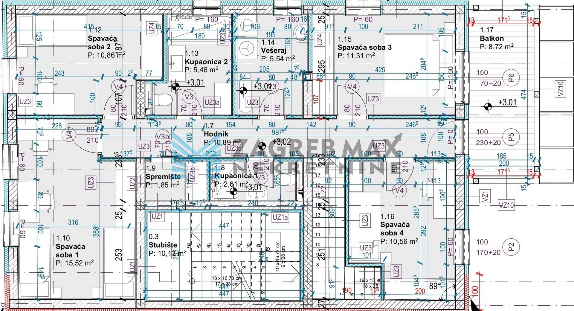 Zagreb - VOLTINO - Lapačka - novogradnja, dva stana, dvorište, terasa