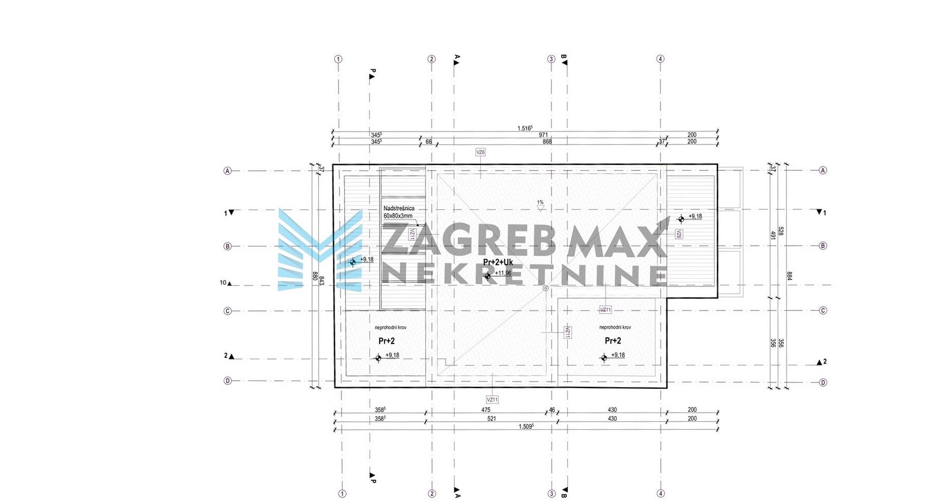 Zagreb - VOLTINO - Lapačka - 3-sobni, novogradnja, parking, prostrana terasa (S2)