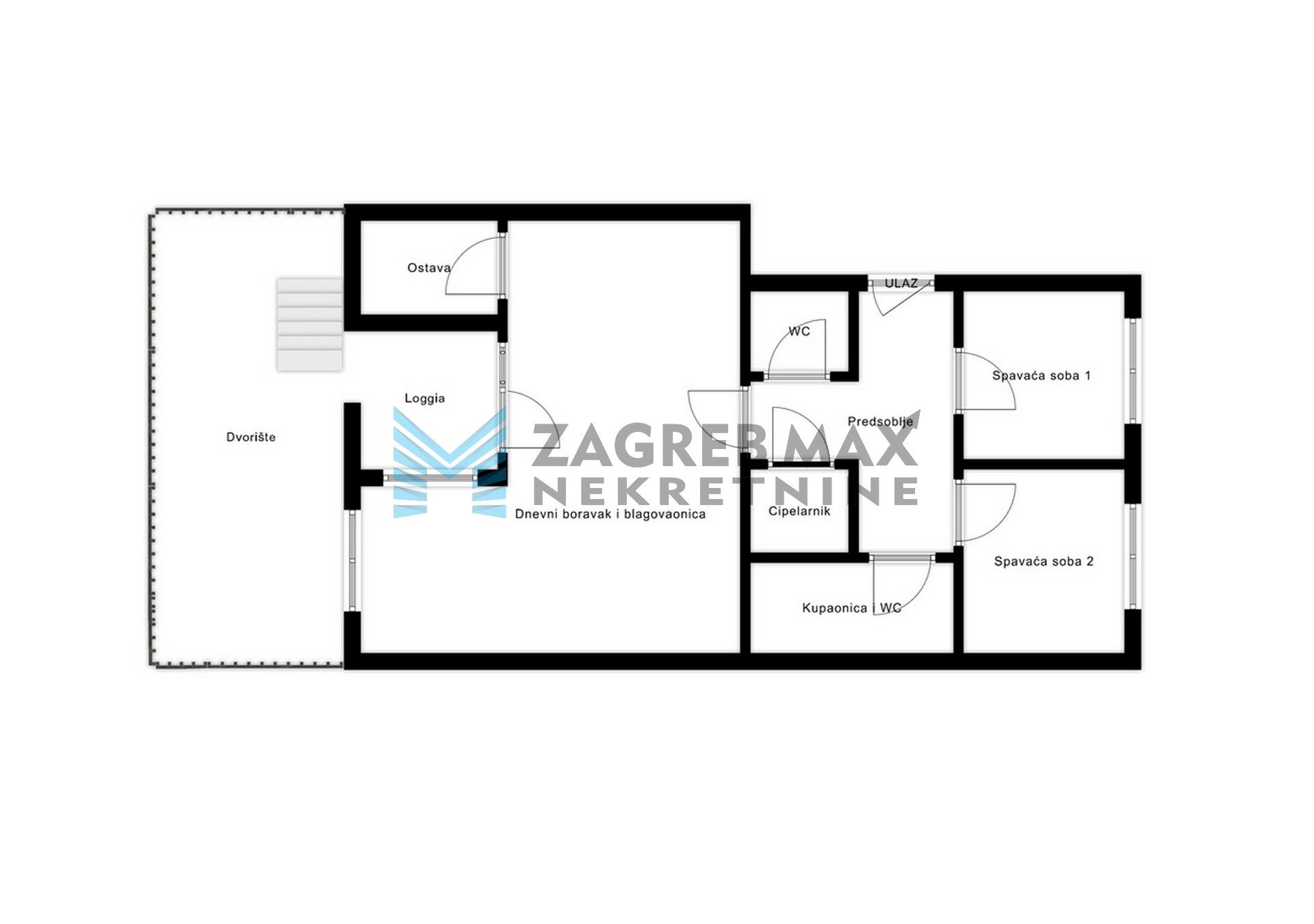 Zagreb - GAJNICE - 3-soban + garaža, vlastito dvorište, spremište