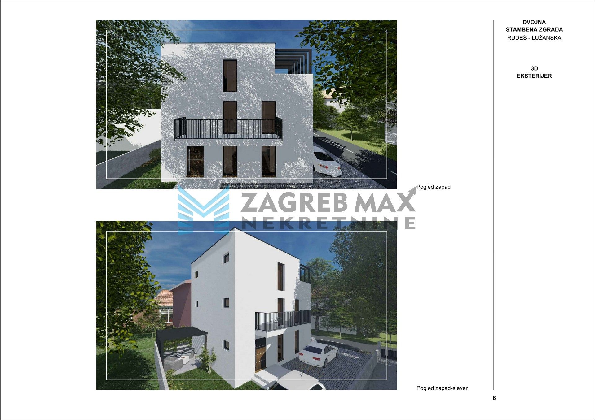 Zagreb - RUDEŠ - Lužanska, 2-sobni, novogradnja, parking, terasa, jacuzzi - S2
